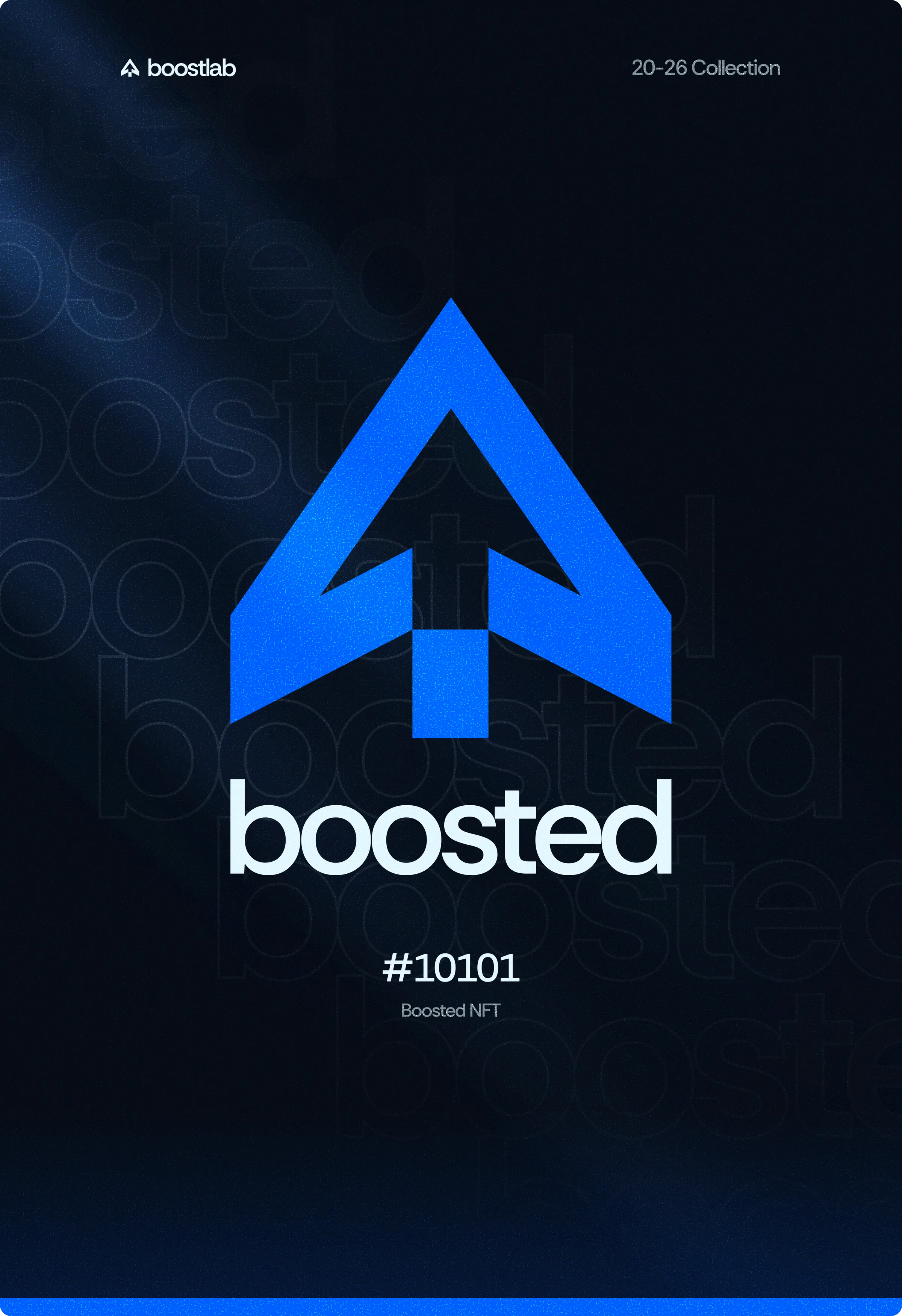 boostlab collectible poster from the 20-20 collection